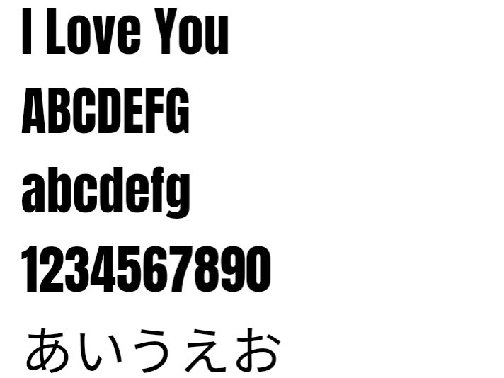 Anton,Clipchamp,font,フォント