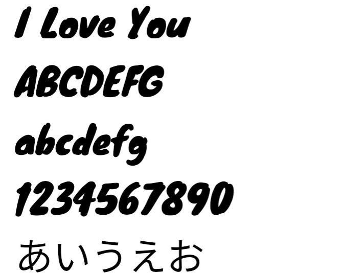 knewave,Clipchamp,font,フォント