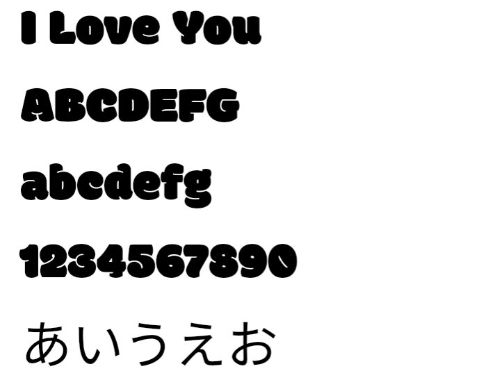 Modak,Clipchamp,font,フォント