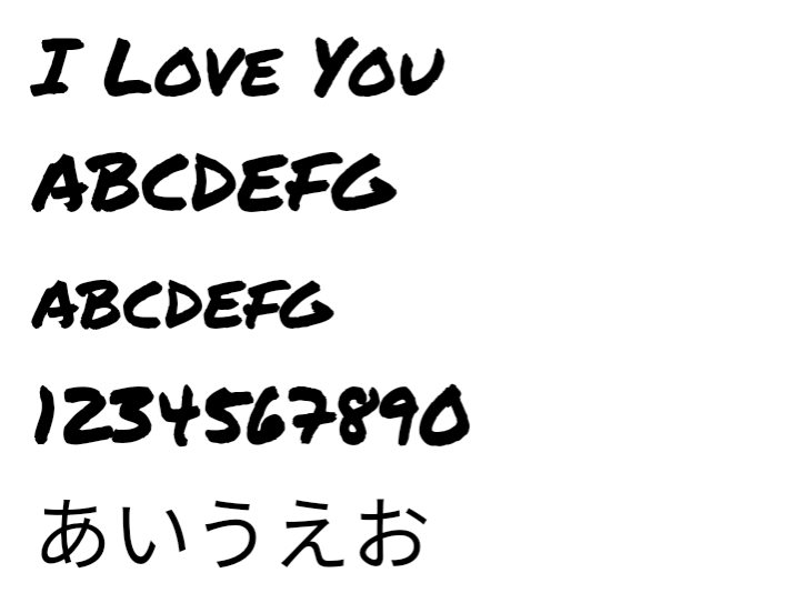 PERMANENT MARKER,Clipchamp,font,フォント