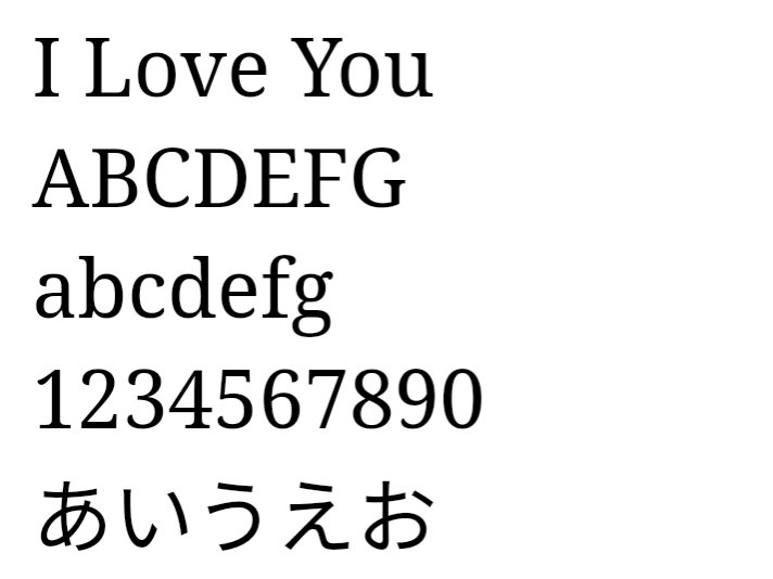 Noto Serif,Clipchamp,font,フォント