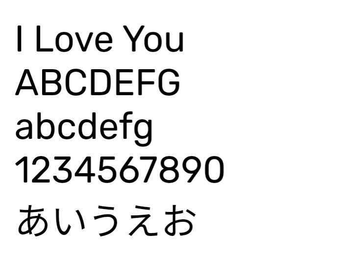 Rubik,Clipchamp,font,フォント