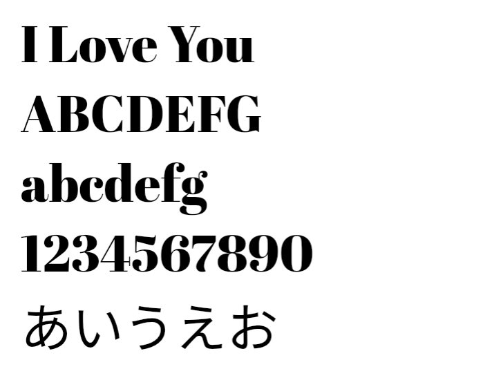 Abril Fatface,Clipchamp,font,フォント