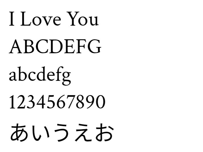 Crimson Text,Clipchamp,font,フォント