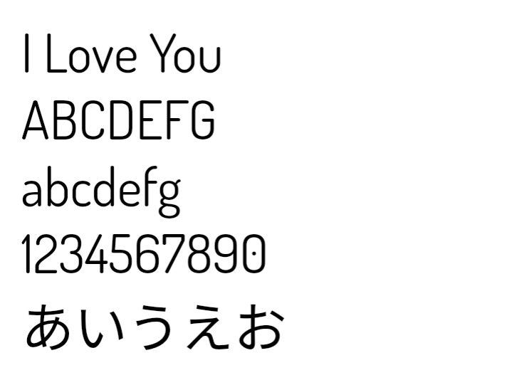 Dosis,Clipchamp,font,フォント