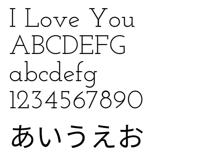 Josefin Slab,Clipchamp,font,フォント
