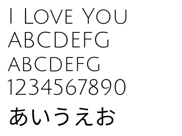 JULIUS SANS ONE,Clipchamp,font,フォント