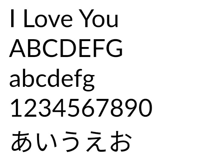 Lato,Clipchamp,font,フォント
