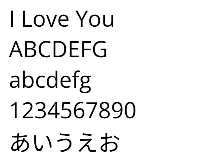 Open Sans,Clipchamp,font,フォント