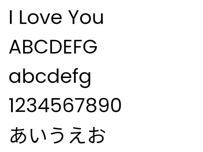 Poppins,Clipchamp,font,フォント