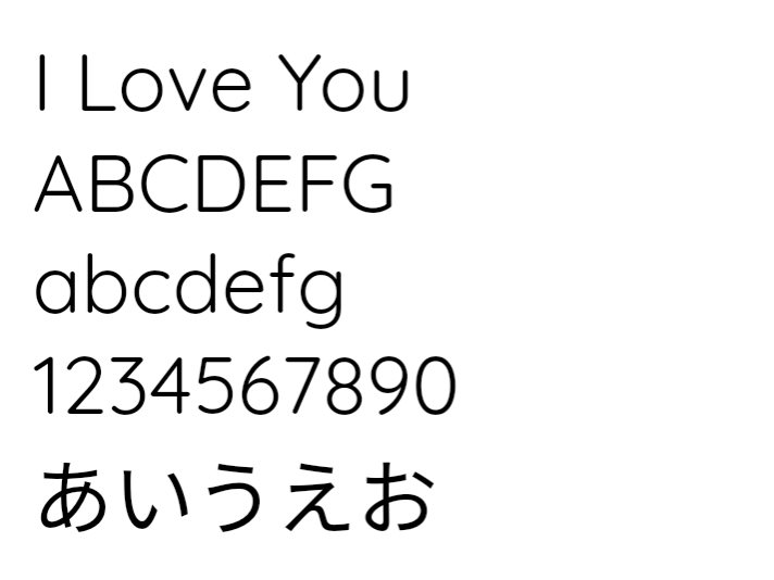 Quicksand,Clipchamp,font,フォント