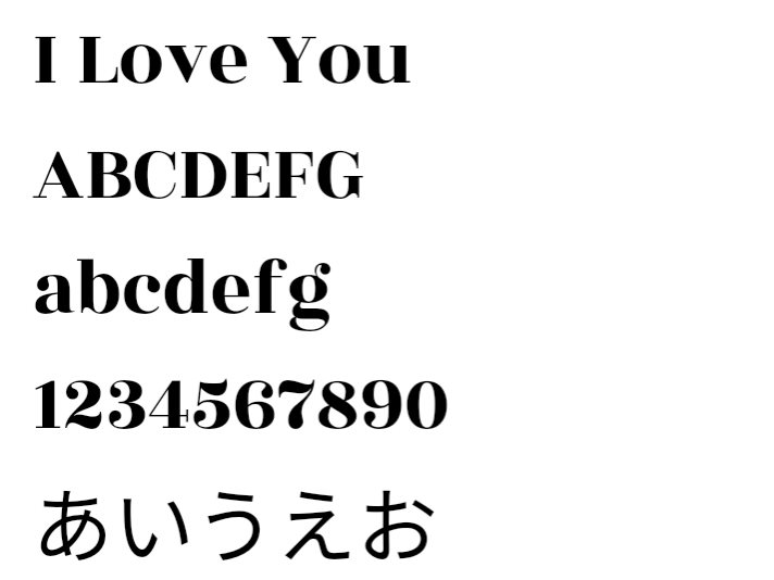 Rozha One,Clipchamp,font,フォント