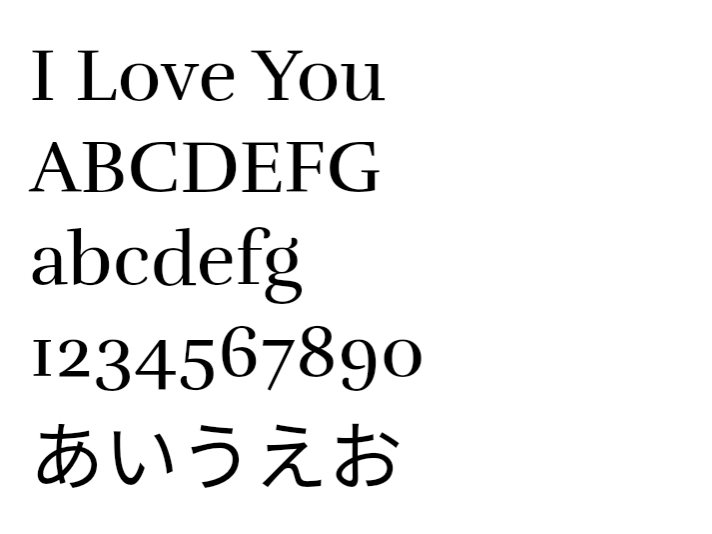 Rufina,Clipchamp,font,フォント