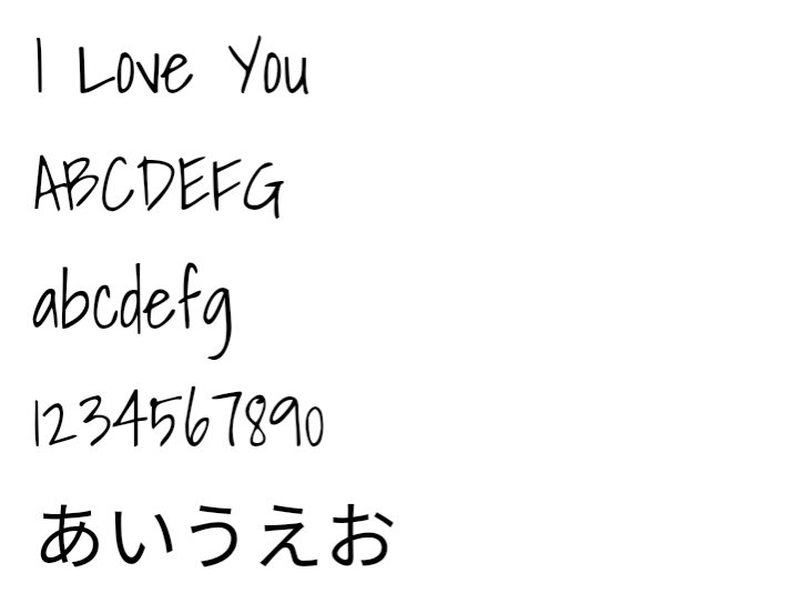 Shadows Into Light,Clipchamp,font,フォント