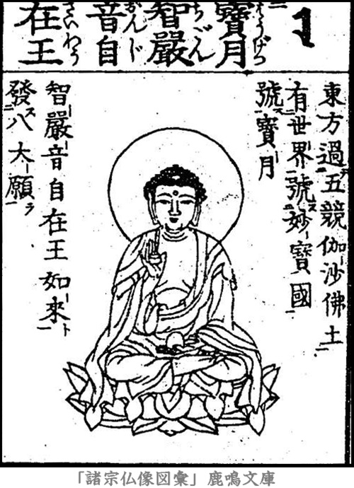 仏像,画像,宝月智厳光音自在王如来,七仏薬師