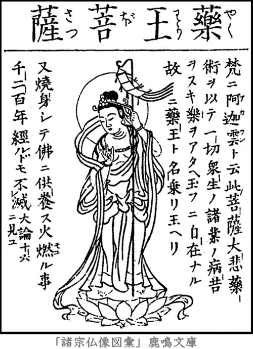 仏像,画像,薬王菩薩,二十五菩薩