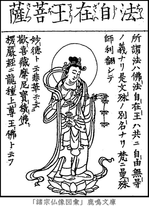 仏像,画像,法自在王菩薩,二十五菩薩