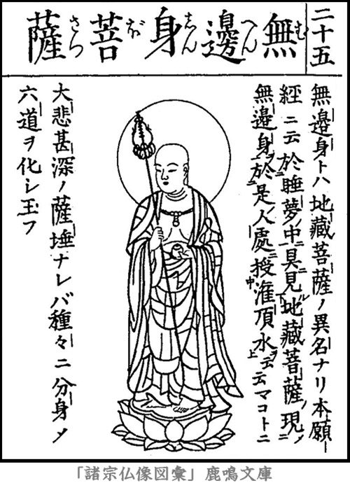 仏像,画像,無辺身菩薩,二十五菩薩