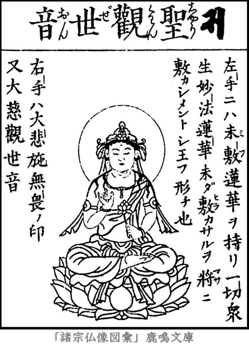 仏像,画像,聖観音,七観音