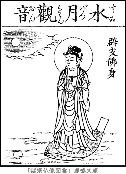 仏像,画像,水月観音,三十三観音