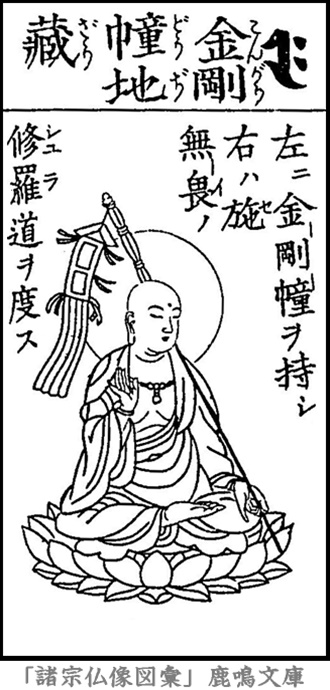 仏像,画像,金剛幢地蔵