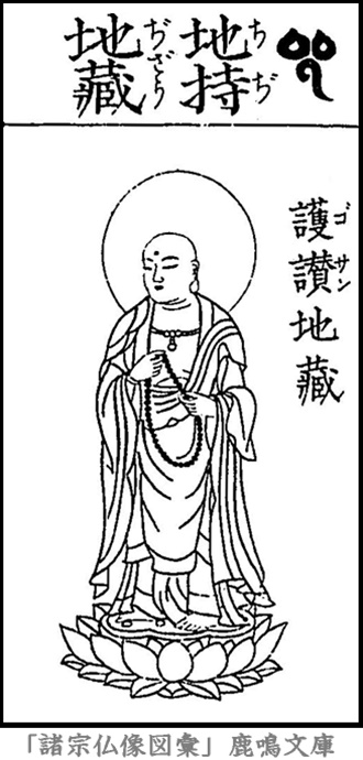 仏像,画像,地持地蔵