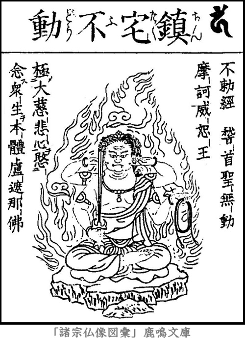 仏像,画像,鎮宅不動明王