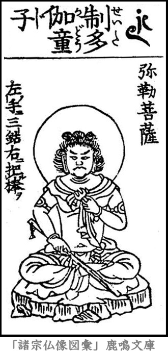 仏像,画像,制託迦童子