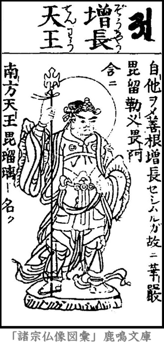 仏像,画像,増長天