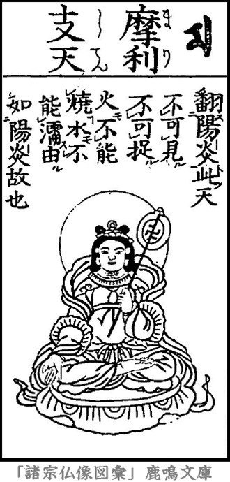 仏像,画像,摩利支天