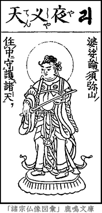 仏像,画像,夜叉天