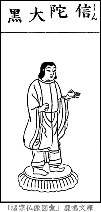 仏像,画像,信陀大黒