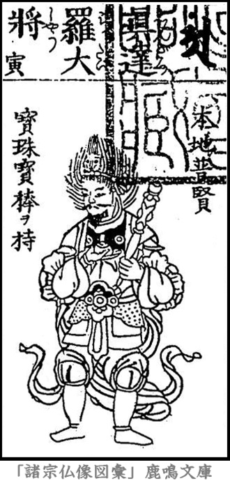 仏像,画像,真達羅大将