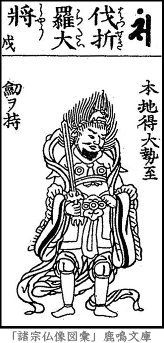 仏像,画像,伐折羅大将