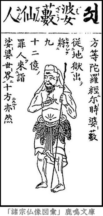 仏像,画像,婆藪仙人