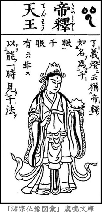 仏像,画像,帝釈天