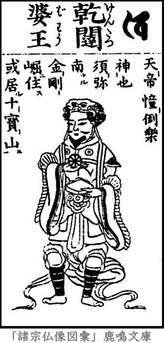 仏像,画像,乾闥婆王