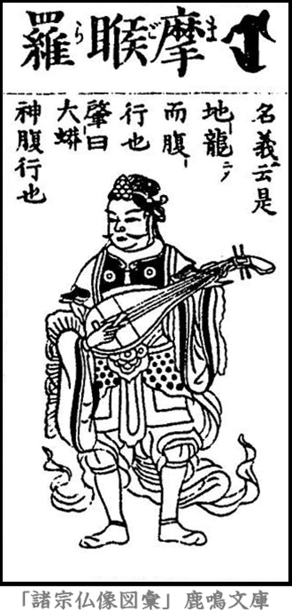 仏像,画像,摩喉羅伽王