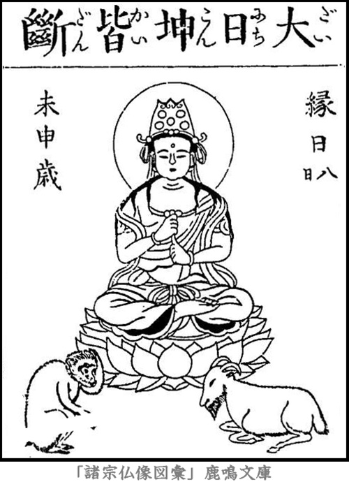 仏像,画像,大日如来(金剛界、一代守本尊)