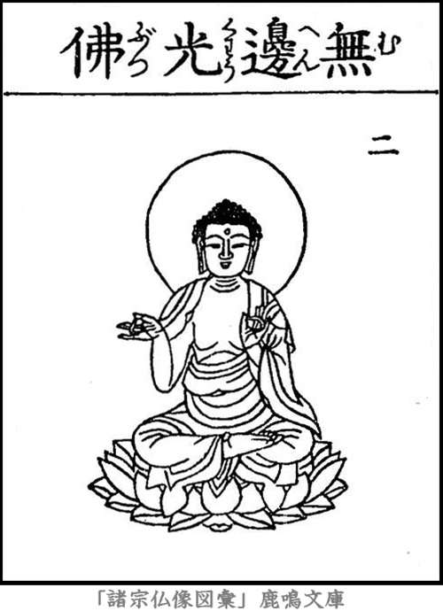 仏像,画像,無辺光仏,十二光仏