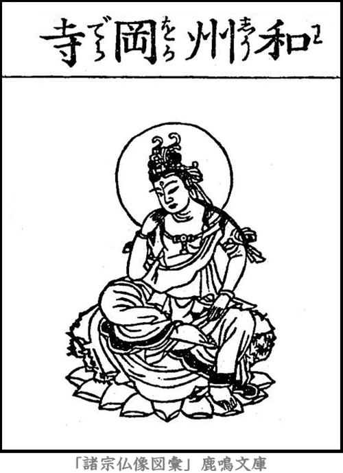 仏像,画像,如意輪観音,岡寺