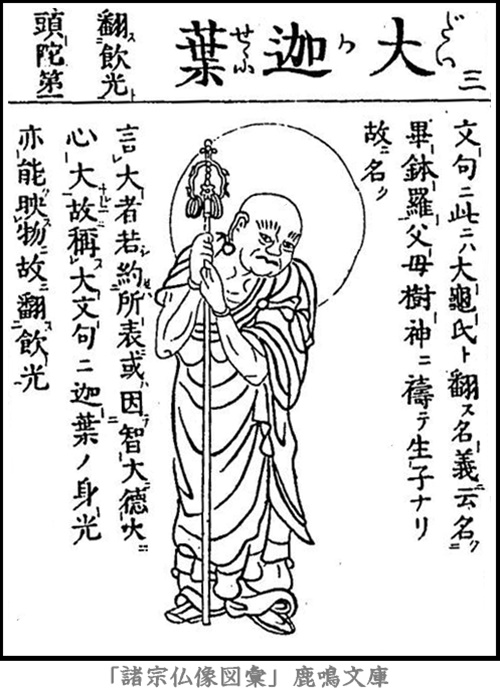 仏像,画像,摩訶迦葉,十大弟子