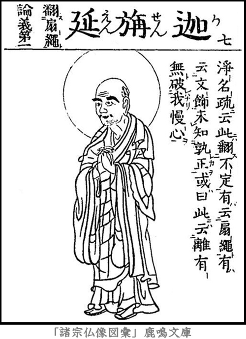 仏像,画像,迦旃延,十大弟子