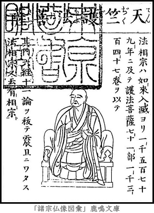 仏像,画像,護法,法相宗