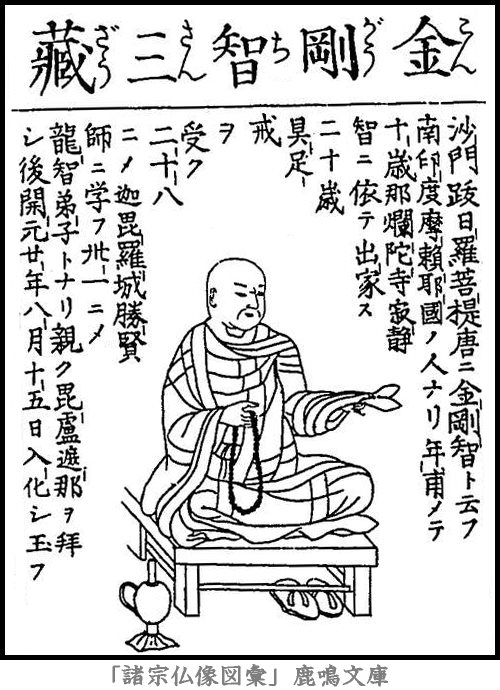 仏像,画像,金剛智,真言八祖