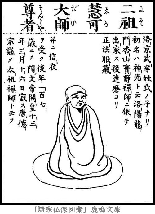 仏像,画像,慧可,禅宗六祖