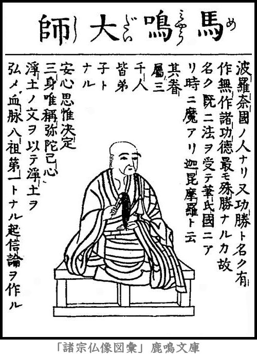 仏像,画像,馬鳴,浄土八祖