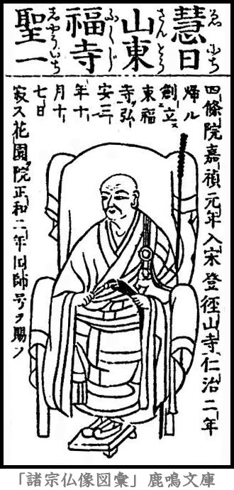 仏像,画像,円爾,京都五山（臨済宗）