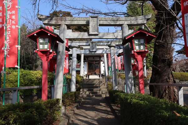 所沢七福神,長久寺,稲荷神社