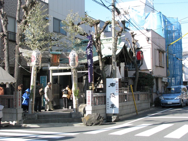 深川七福神,布袋尊,深川稲荷神社
